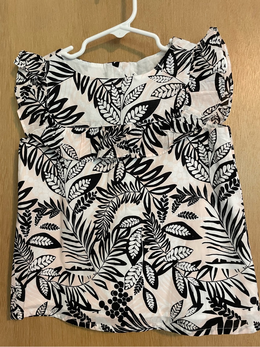 Janie & Jack Girls Floral Ruffle Top - NEW - NWT - Size 5